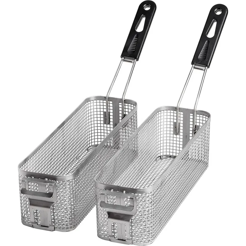 2er Pack Frittierkörbe für Fritteuse FS12109S 105x315x110 mm (BxTxH)