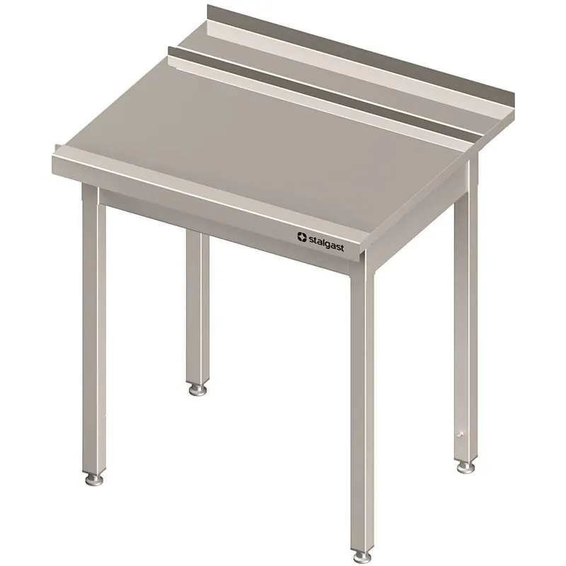 Ablauftisch 1000 x 700 mm Anbauseite links verschweißt VAL10700LA