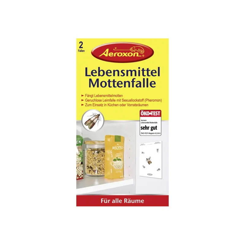 Aeroxon Lebensmittel-Mottenfalle – 14er Vorteilset