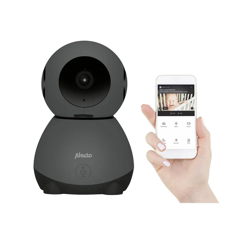 ALECTO Smartbaby10 wlan-Babyphone mit Kamera schwarz