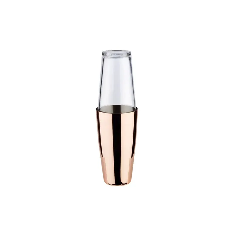 APS Boston Shaker 2 teiliges Set Ø 9cm H 30cm Kupfer
