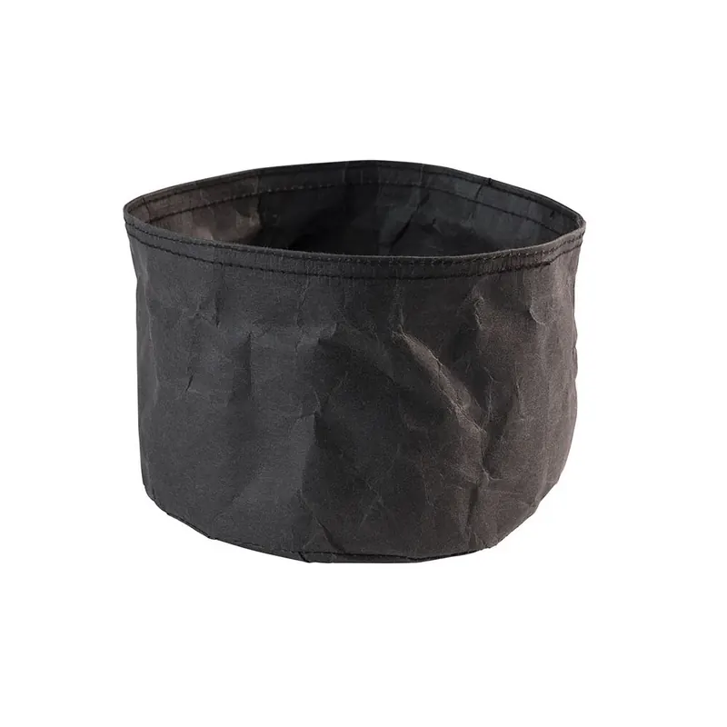 APS Brottasche PAPERBAG  Ø 17cm H 11cm Schwarz