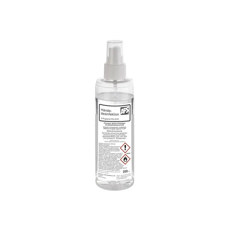APS Desinfektionsmittel 200 ml Sprühflasche