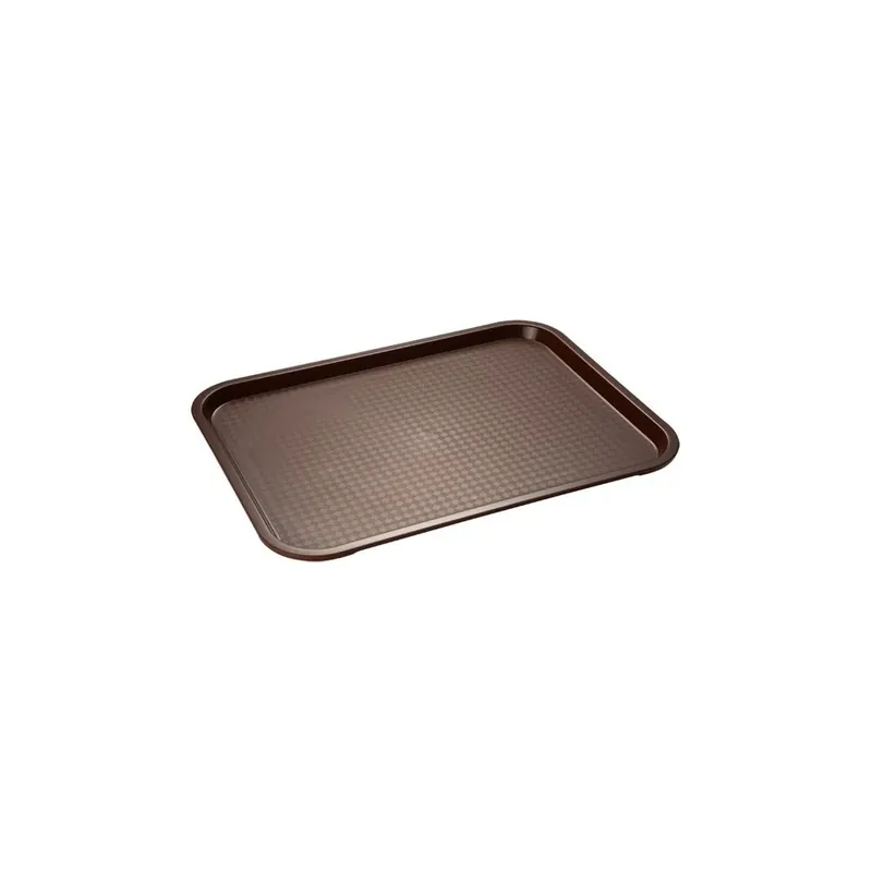 APS Fast Food-Tablett 45 x 35,5 cm, H: 2 cm braun