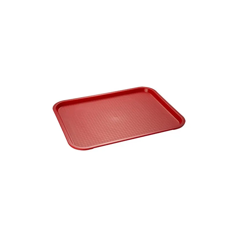 APS Fast Food-Tablett 45x35,5cm H 2cm Rot