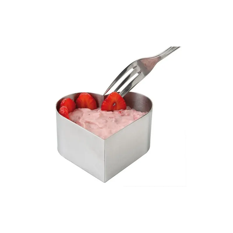 APS Schaumspeiseform -Herz- 8 x 9 cm, H: 4,5 cm