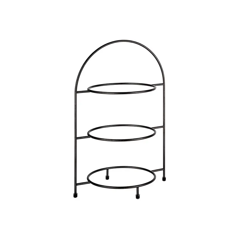 APS Serviergestell -INDUSTRIAL- 29 x 19,5 cm, H: 43 cm Metall, anthrazit