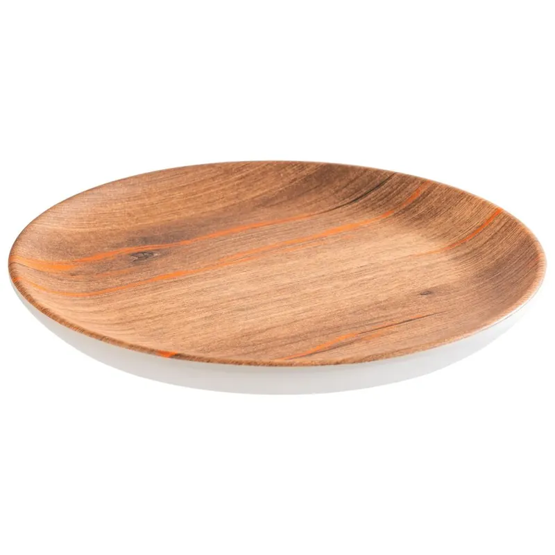 APS Teller -CRAZY WOOD-, Ø 15 cm, H: 1,5 cm