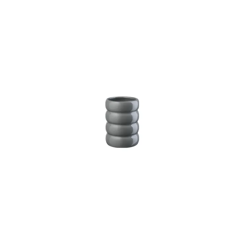 ASA Selection loopy Vase cool gray Ø 10 cm, H 16 cm