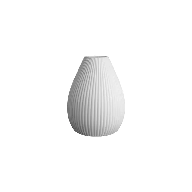 ASA Selection rica Vase weiß Ø 18,7 cm, H 24 cm