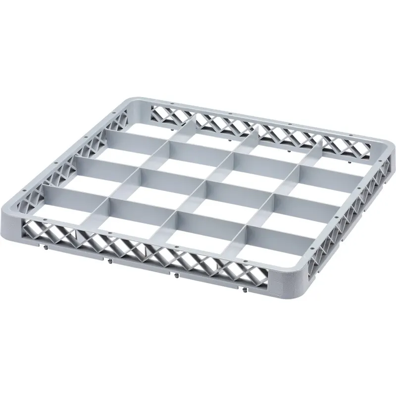Aufsatzrand für Spülkorb 500x500 mm 16 Fächer
