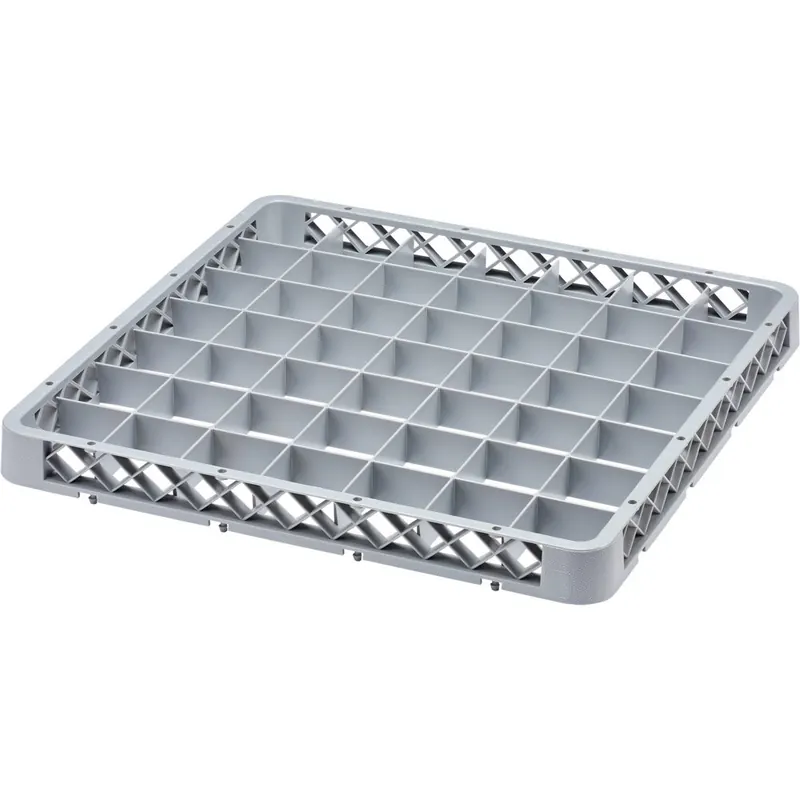 Aufsatzrand für Spülkorb 500x500 mm 49 Fächer
