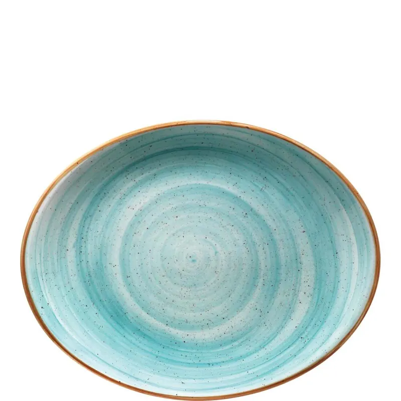 Aura Aqua Moove Platte oval 31x24cm