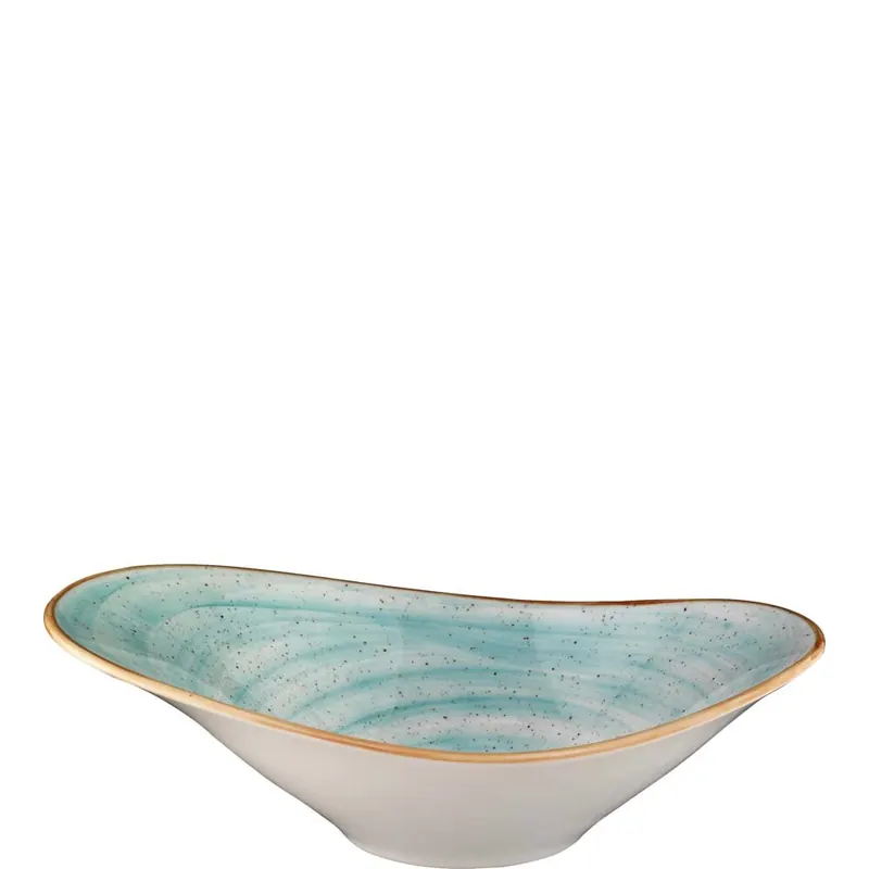 Aura Aqua Stream Schale 27x19cm; 75cl