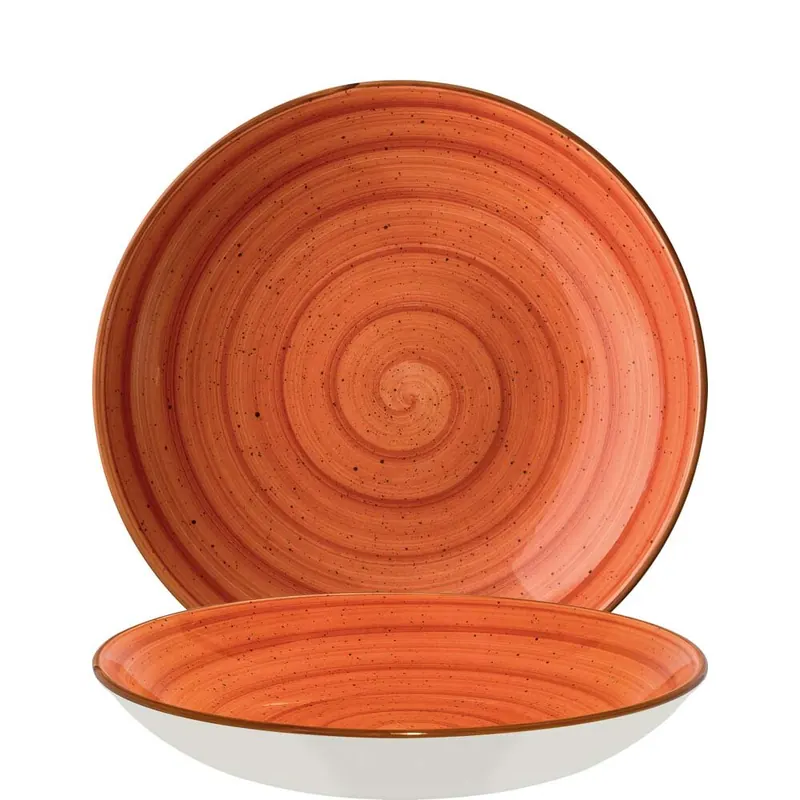 Aura Terracotta Bloom Teller tief 23cm