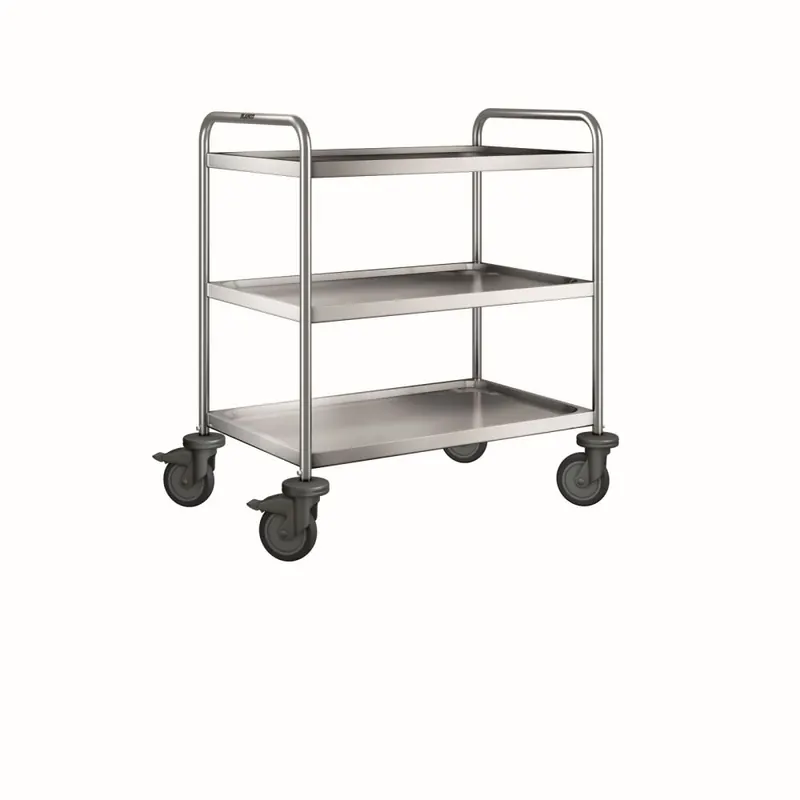 B.PRO ServierwagenSW 8 X 5-3 Rollen Kunststoff