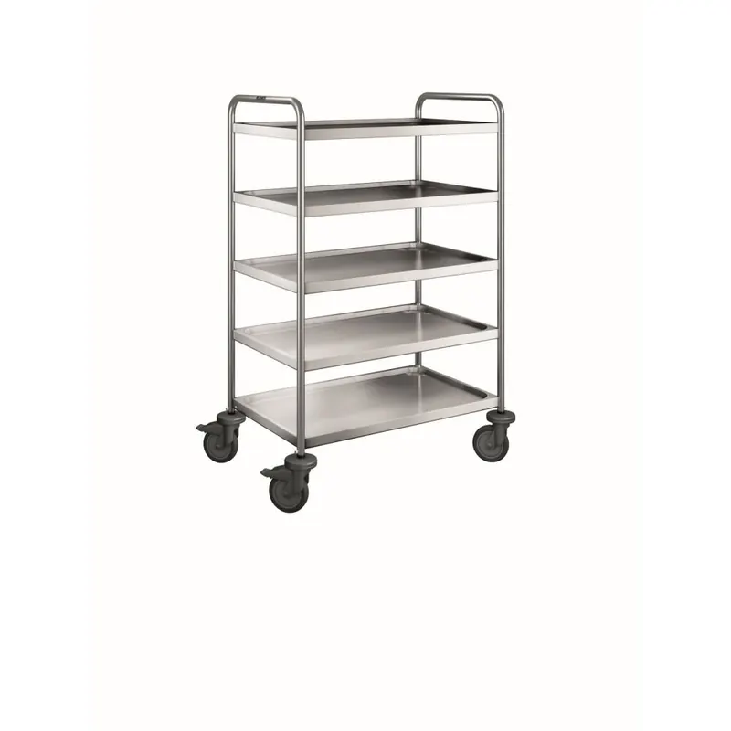 B.PRO ServierwagenSW 8 X 5-5 Rollen Kunststoff