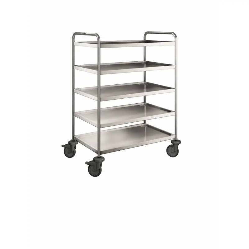 B.PRO ServierwagenSW 9 X 6-5 Rollen Kunststoff