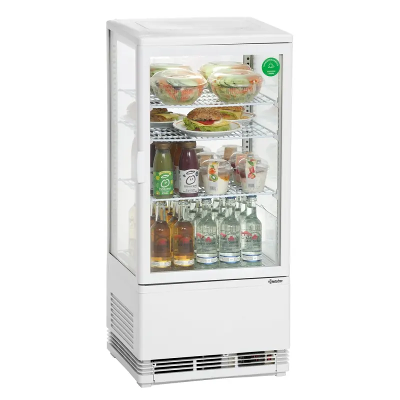 BARTSCHER Mini-Kühlvitrine 78L weiß