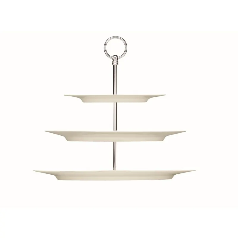 Bauscher Purity Classic Etageren-Platte oval Fahne 24 cm