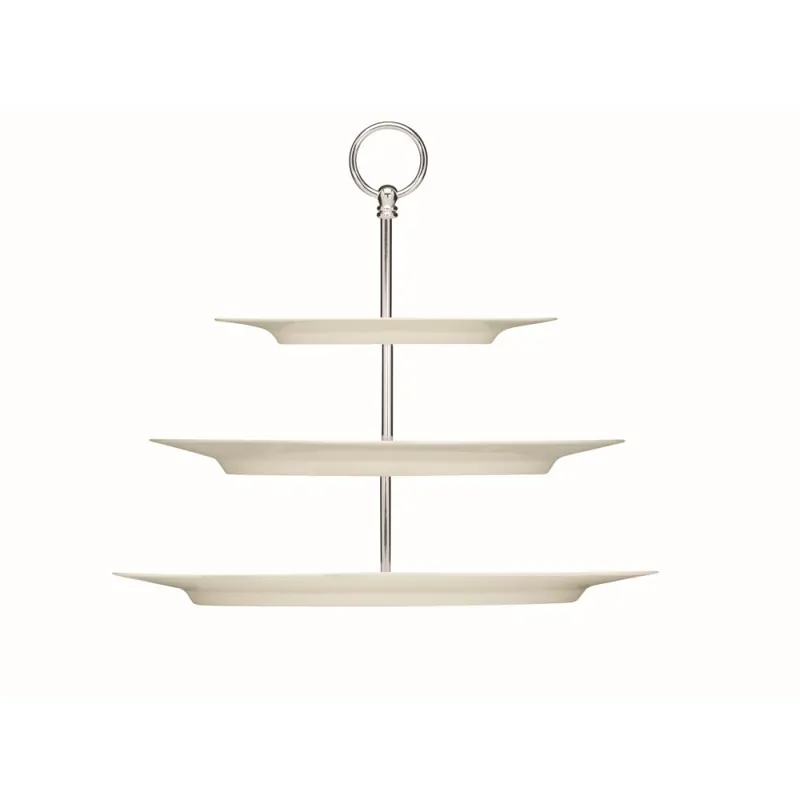 Bauscher Purity Classic Etageren-Platte oval Fahne 33 cm