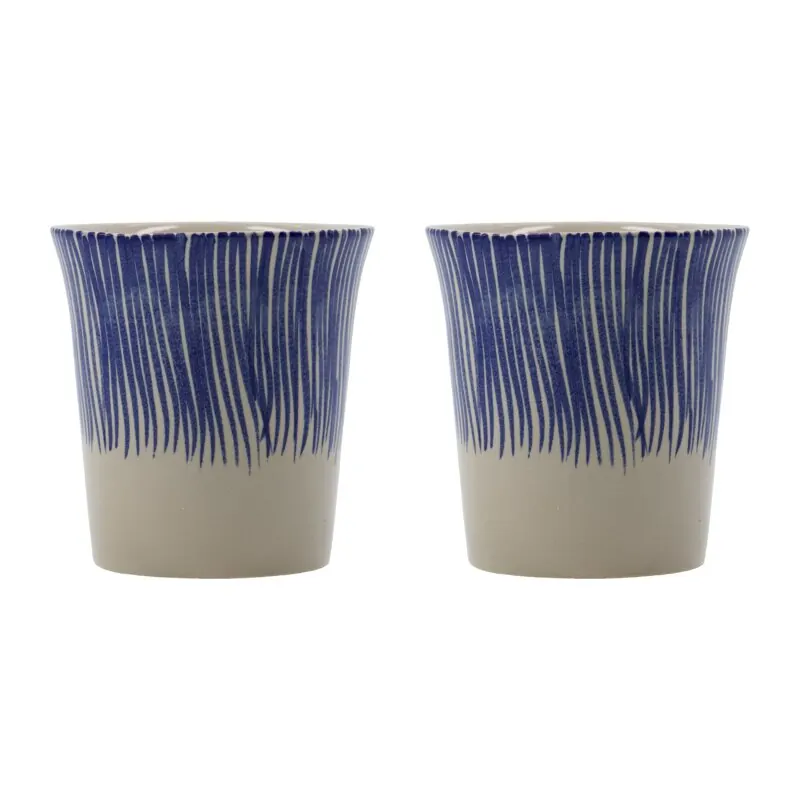 Becher Set Diva blau, 2 Stück