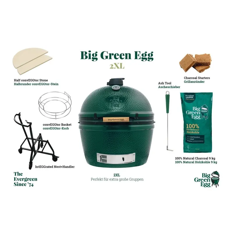 BIG GREEN EGG 2XL Starterset