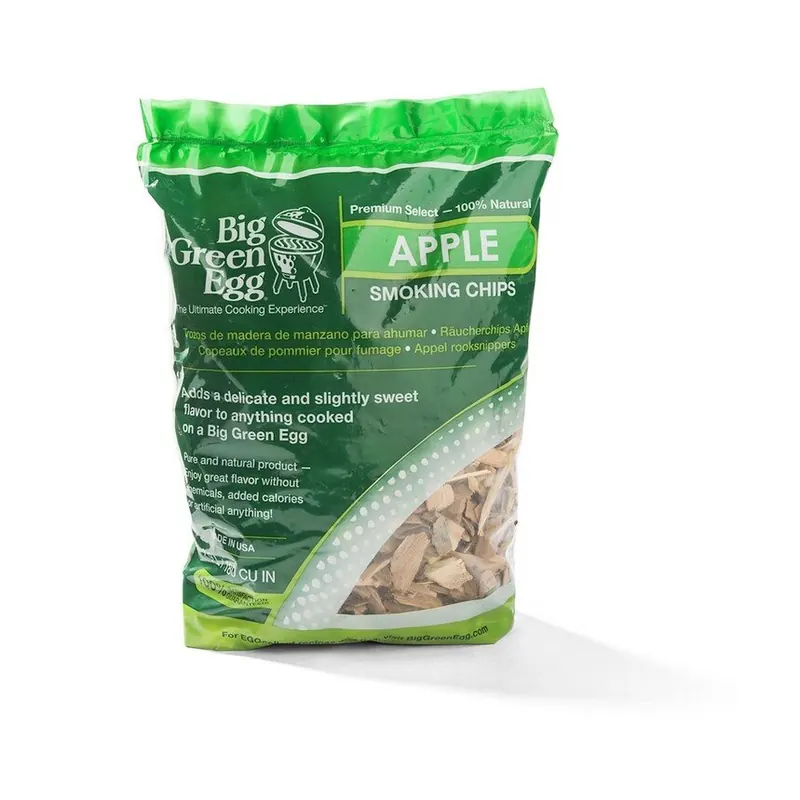 BIG GREEN EGG Apfel Holz Chips