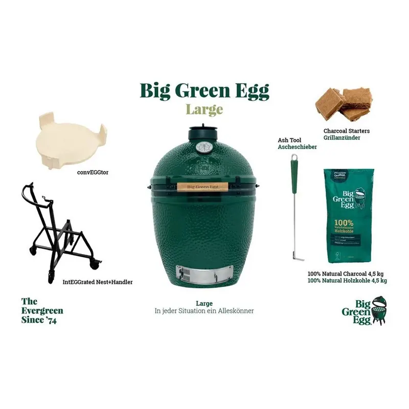 BIG GREEN EGG L Starterset