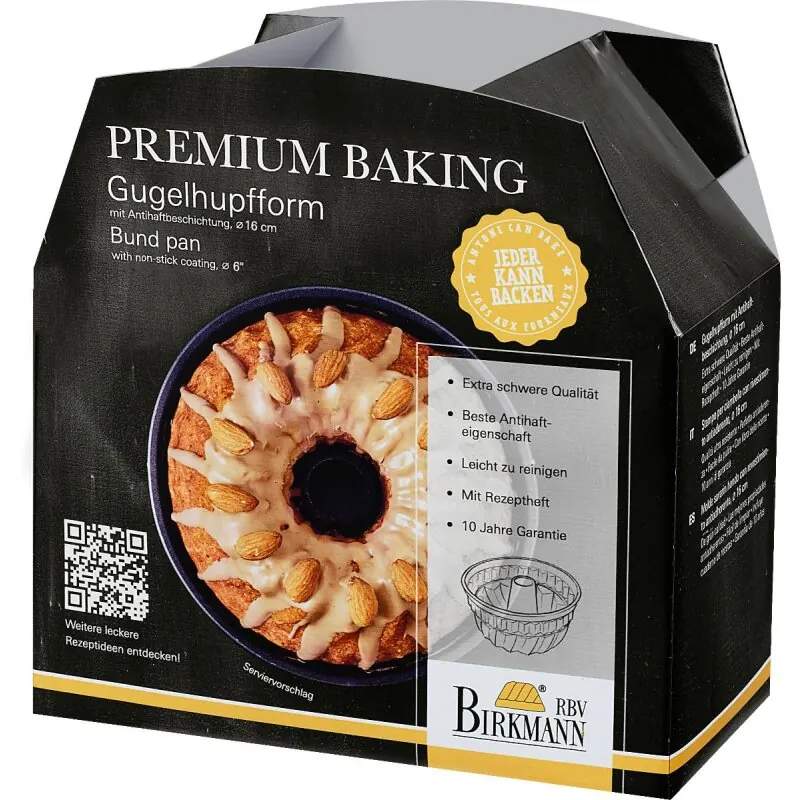 Birkmann PREMIUM BAKING Gugelhupf Form Ø 16 cm