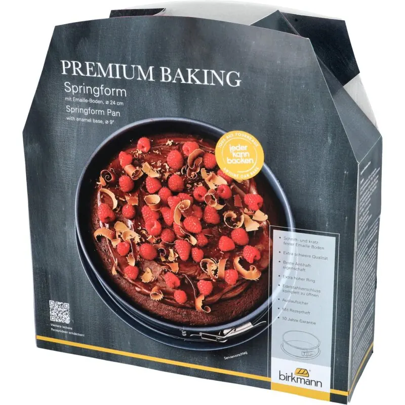 Birkmann PREMIUM BAKING Springform mit einem Boden Ø 24 cm