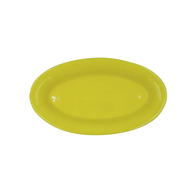 CASAgent Campagna Platte oval 26 x 15 cm gelb 02