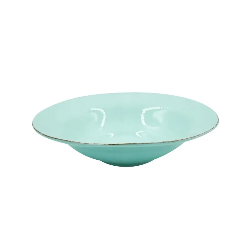 CASAgent Campagna Schale flach Ø 28 cm aqua 05