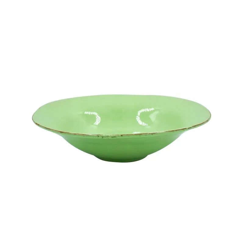 CASAgent Campagna Schale flach Ø 28 cm pistazie 07