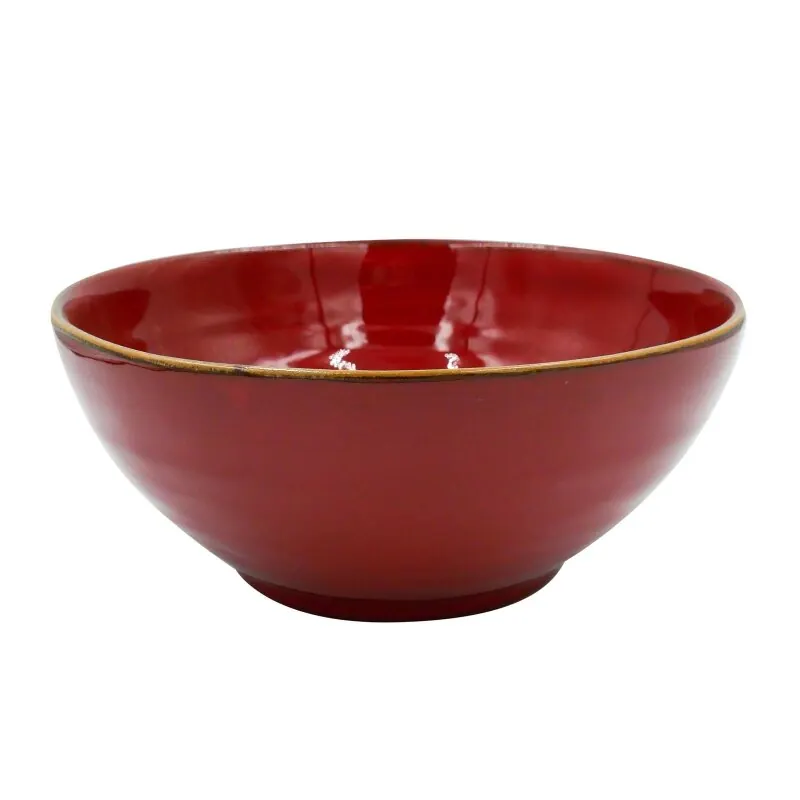CASAgent Campagna Schale niedrig Ø 21 cm rosso/rot 11