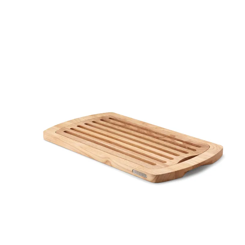 CONTINENTA Brotschneidebrett, Gummibaum 45x26x2 cm 3078 4017167307800
