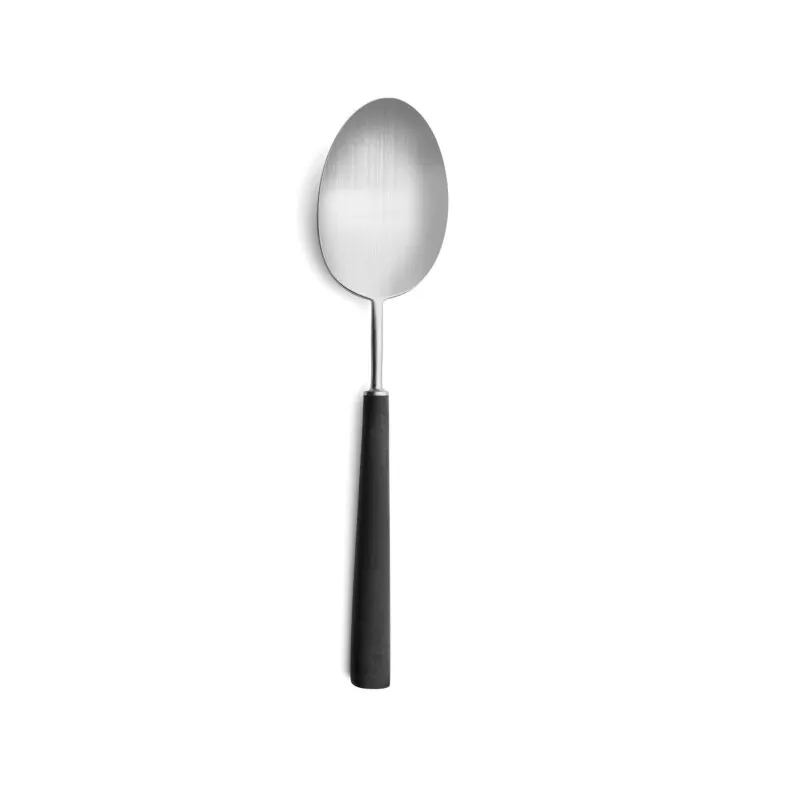 Cutipol Besteck Ebony schwarz Servierlöffel 24,7 cm
