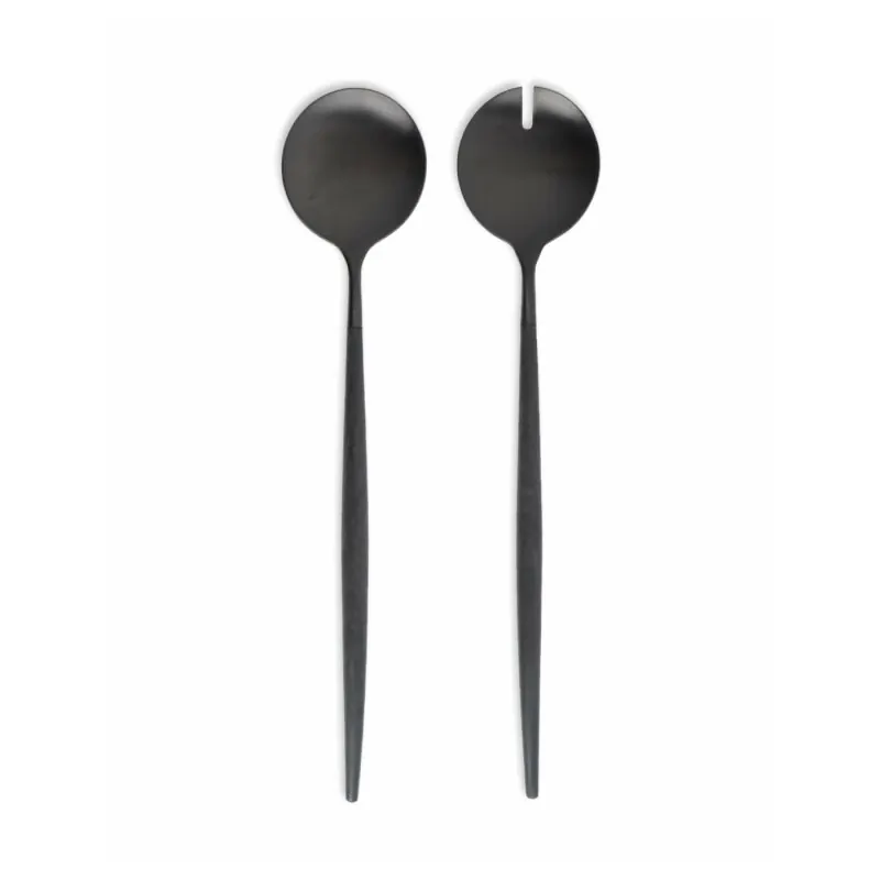 Cutipol Besteck Goa all black Salatbesteck, 2 tlg.