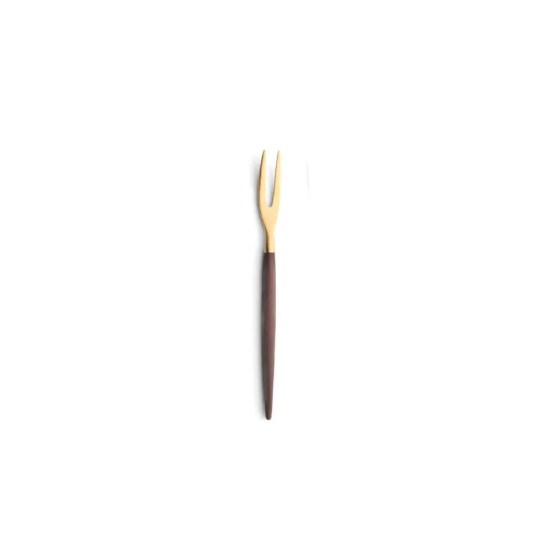 Cutipol Besteck Goa braun/gold Antipastigabel 12,5 cm