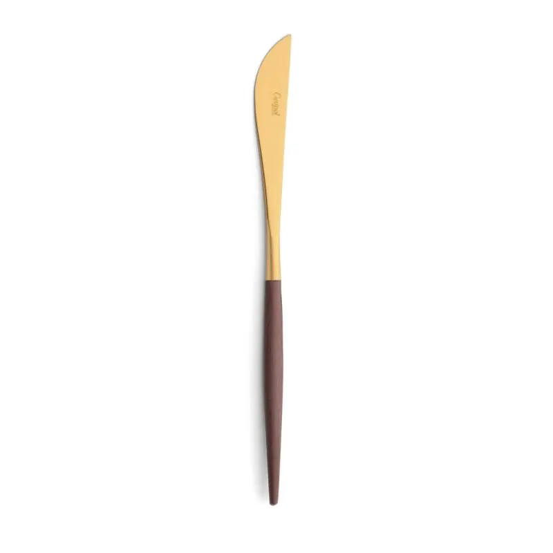 Cutipol Besteck Goa braun/gold Tafelmesser 23 cm
