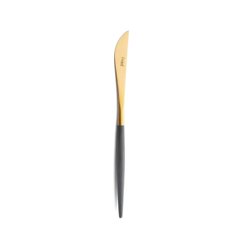 Cutipol Besteck Goa grau/gold Steakmesser