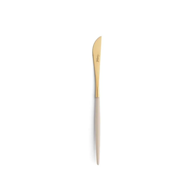 Cutipol Besteck Goa ivory/gold Dessertmesser