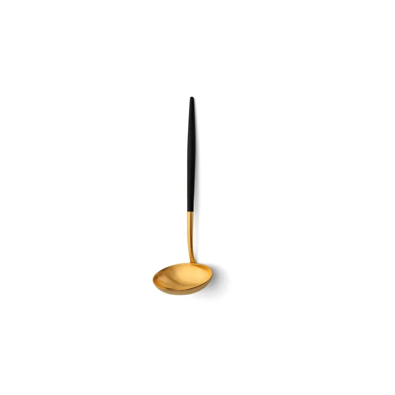 Cutipol Besteck Goa schwarz/gold Saucenlöffel