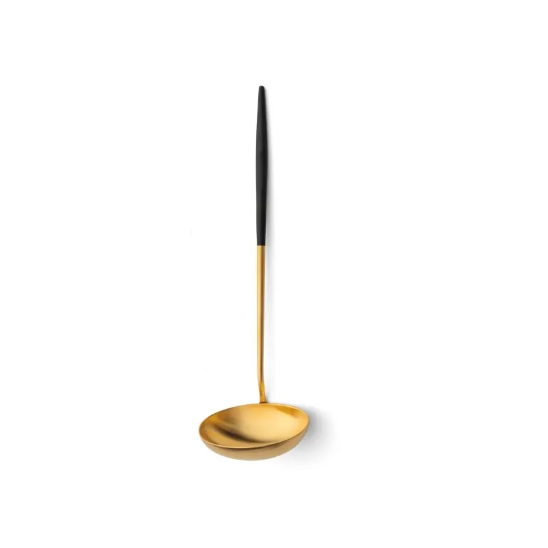 Cutipol Besteck Goa schwarz/gold Suppenkelle