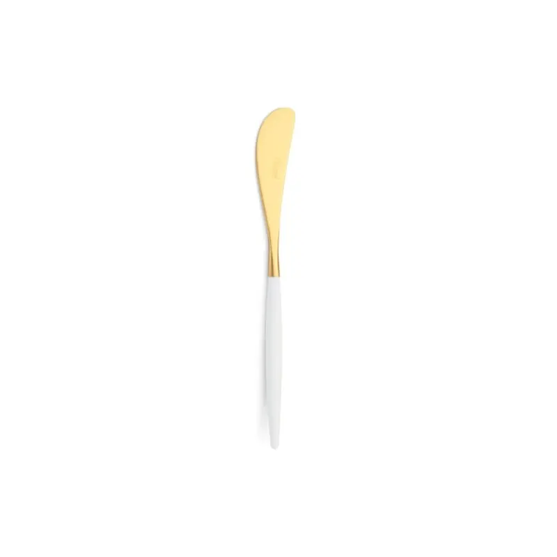 Cutipol Besteck Goa weiß/gold Buttermesser 17,5 cm