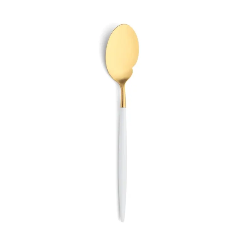 Cutipol Besteck Goa weiß/gold Gourmetlöffel 22,3 cm