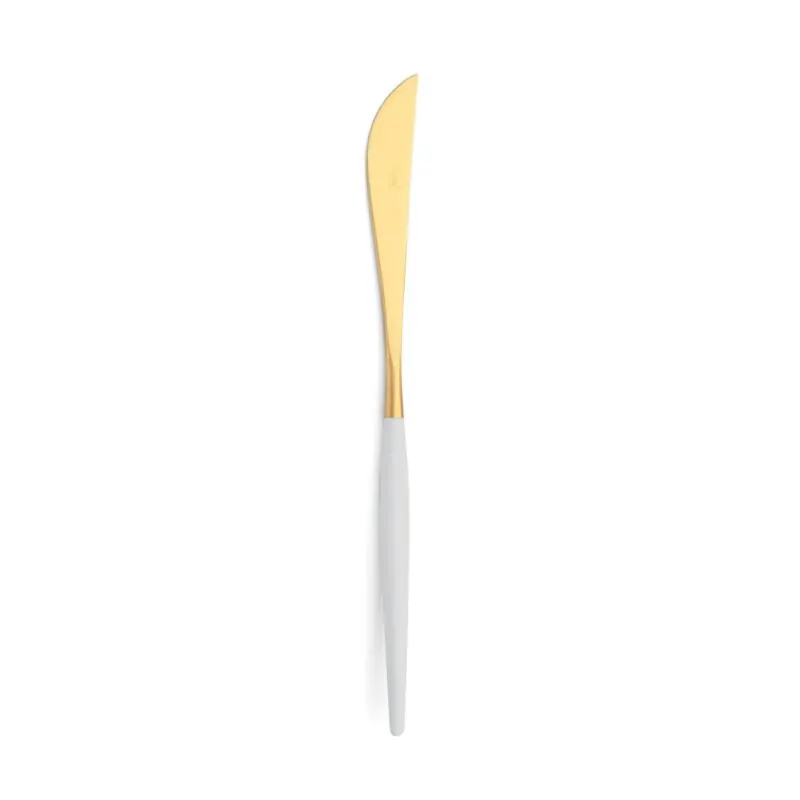 Cutipol Besteck Goa weiß/gold Serviermesser