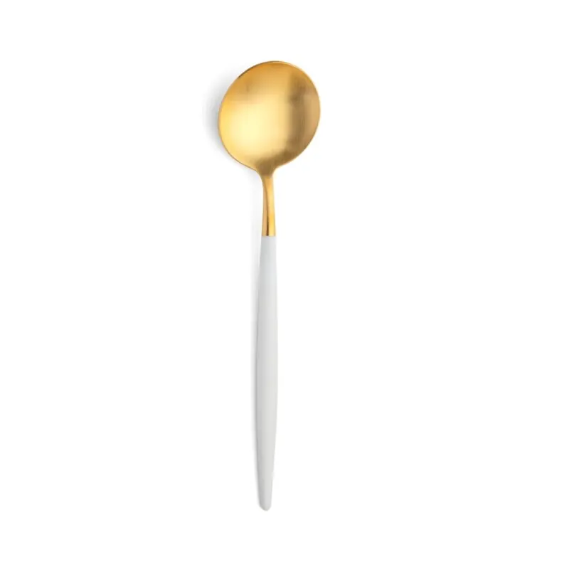 Cutipol Besteck Goa weiß/gold Tafellöffel 21 cm