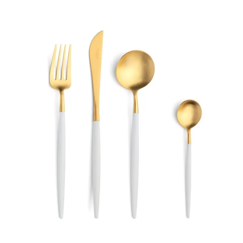 Cutipol Besteck Goa weiß/gold