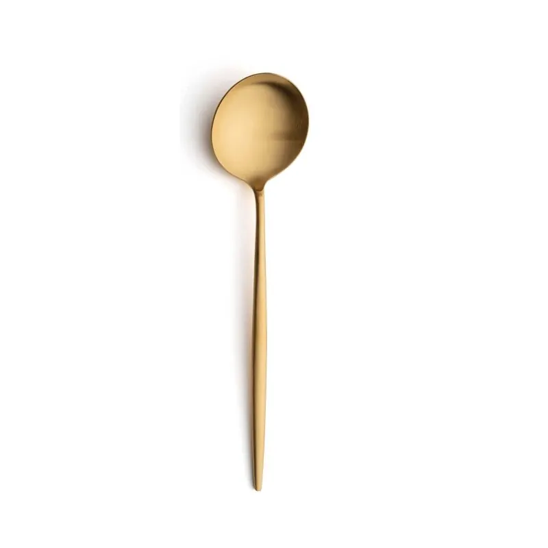 Cutipol Besteck Moon gold matt Servierlöffel